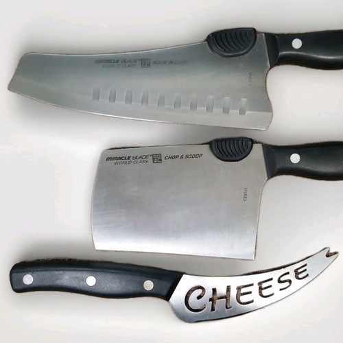 Lot knives miracle blade - lot, 3